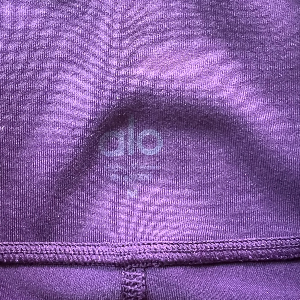 Alo Yoga Dark Plum High-Waist Airbrush Legging - Picture 3 of 5